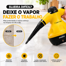 Limpador Higienizador a Vapor 1000W – Limpeza Profunda para Casa e Carro