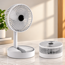 Ventilador Portátil Silencioso Inteligente Com Controle Remoto
