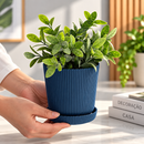 Kit Cachepôs Decorativos Nórdicos com Bandeja – 1, 3 ou 5 Peças