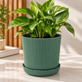 Kit Cachepôs Decorativos Nórdicos com Bandeja – 1, 3 ou 5 Peças