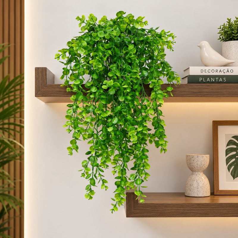 Planta Decorativa Artificial Pendente 78cm