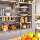 Kit Organizador de Armário de Cozinha com 5 Peças Aramado