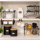 Kit Organizador de Armário de Cozinha com 5 Peças Aramado