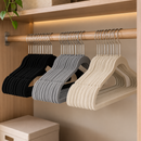 Kit Cabides Veludo Para Roupas Adulto 30 Unidades Fino Resistente