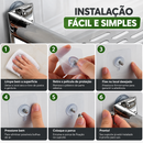 Kit 5 ou 10 Ganchos de Parede Adesivos Multiuso Transparente Sem Furo – Suporte para Cozinha, Banheiro e Quadros
