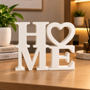 Placa Decorativa HOME 12cm em 3D