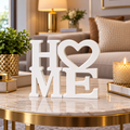 Placa Decorativa HOME 12cm em 3D