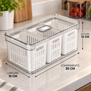 Organizador de Geladeira 5L ClearFresh