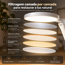 Luminária de Mesa para Estudo LED Recarregável
