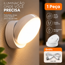 Luminária de Parede Externa com Sensor de Presença