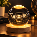🌌 Luminária Espacial 3D – Efeito Cristal