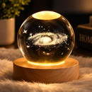 🌌 Luminária Espacial 3D – Efeito Cristal
