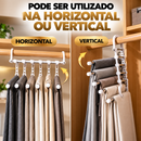 Cabide Retrátil Organizador de Calças 👖