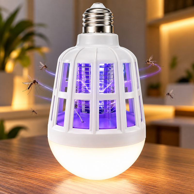 Lâmpada de choque elétrico para mosquito.