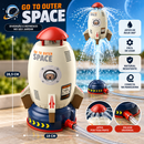 Foguete 2 Em 1 Aquático e Regador Automático 360° para Jardim