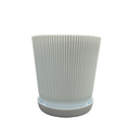 Kit Cachepô Decorativo para Plantas com Bandeja (1, 3 ou 5 Peças)