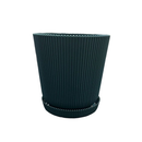Kit Cachepô Decorativo para Plantas com Bandeja (1, 3 ou 5 Peças)
