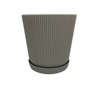 Kit Cachepô Decorativo para Plantas com Bandeja (1, 3 ou 5 Peças)