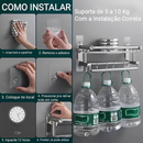 Kit 5/10 PÇS Gancho de Parede Adesivo Multiuso Para Pendurar Quadros Utensílios De Cozinha Banheiros Parafuso