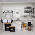 Kit Organizador de Armário de Cozinha com 5 Peças Aramado