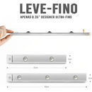 Luz de LED com Sensor para Armário 60cm Ultra Fina 3 Cores, Recarregável (Branco/Quente/Natural)-F9